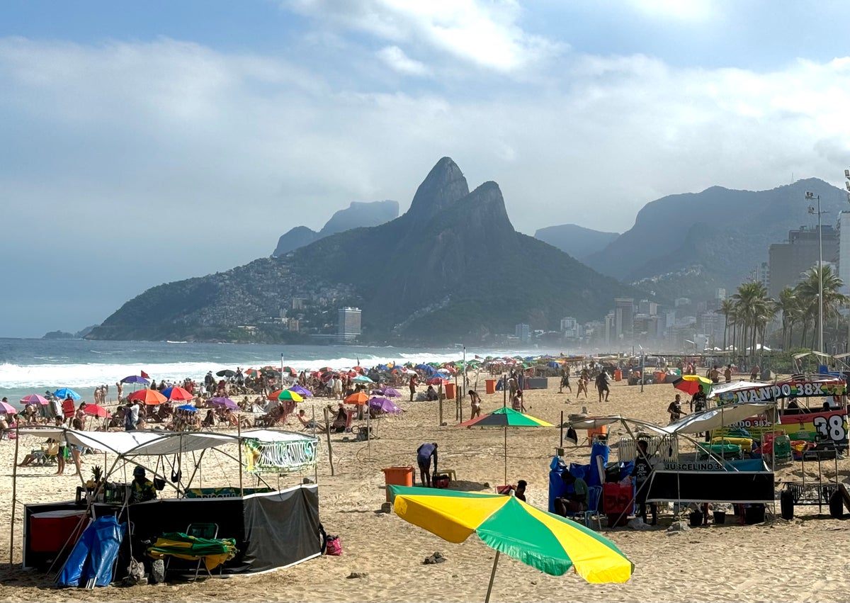 Ipanema Beach Rio de Janeiro Brazil