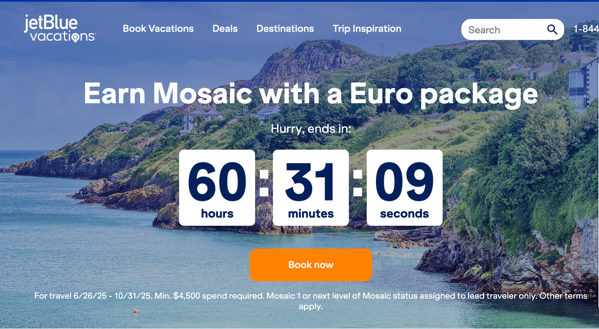 JetBlue Vacations Mosaic