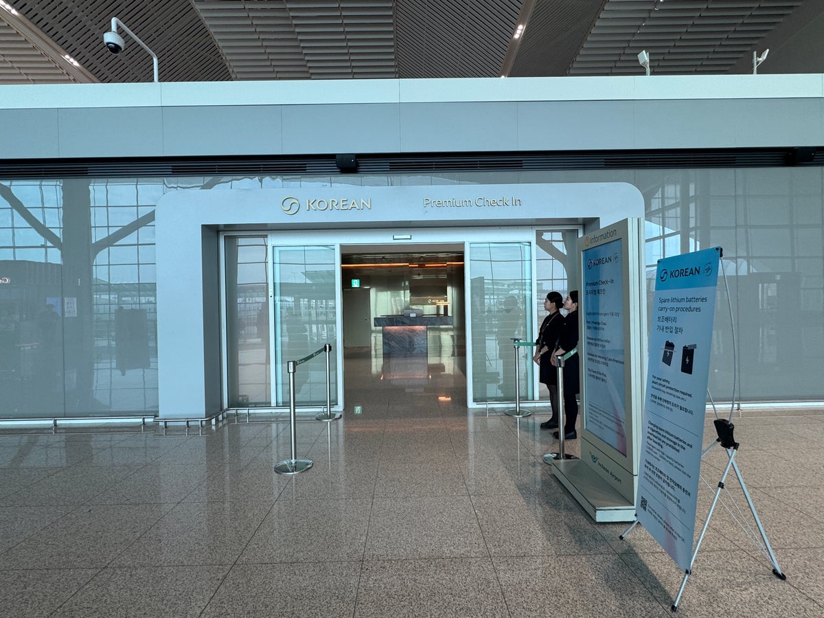 Korean Air Prestige Premium Check in