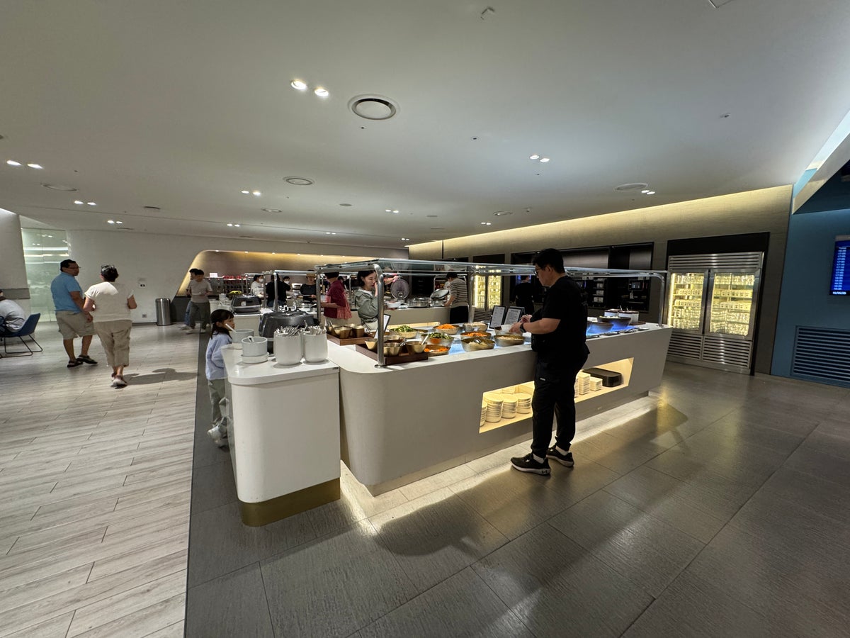 Korean Prestige Lounge buffet