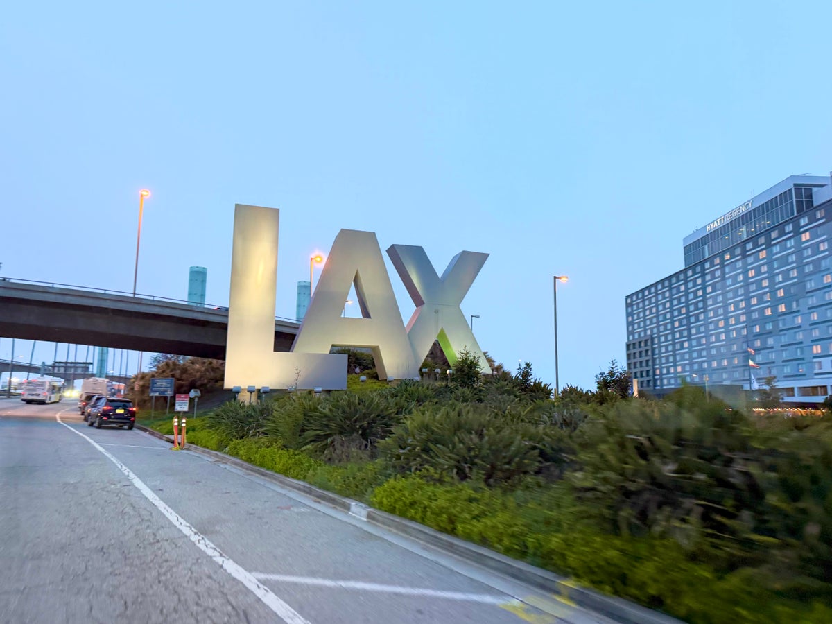 LAX sign