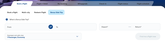 Malaysia Airlines Bonus Side Trip Malaysia Airlines Bonus Side Trip