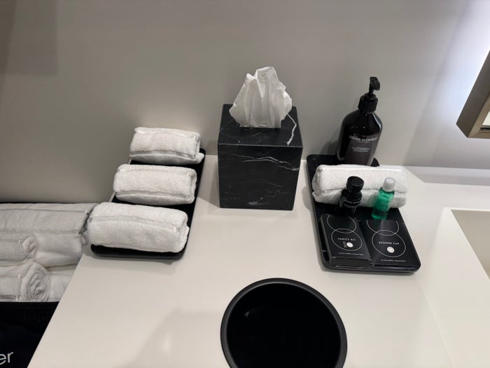 New Delta Sky Club SEA Shower Products New Delta Sky Club SEA Shower Products