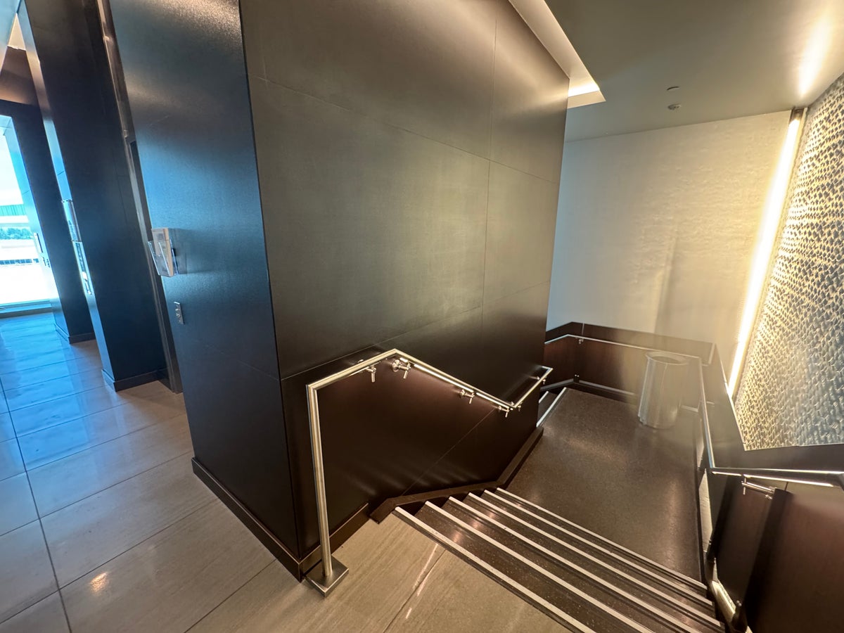 New Delta Sky Club SEA Stairs