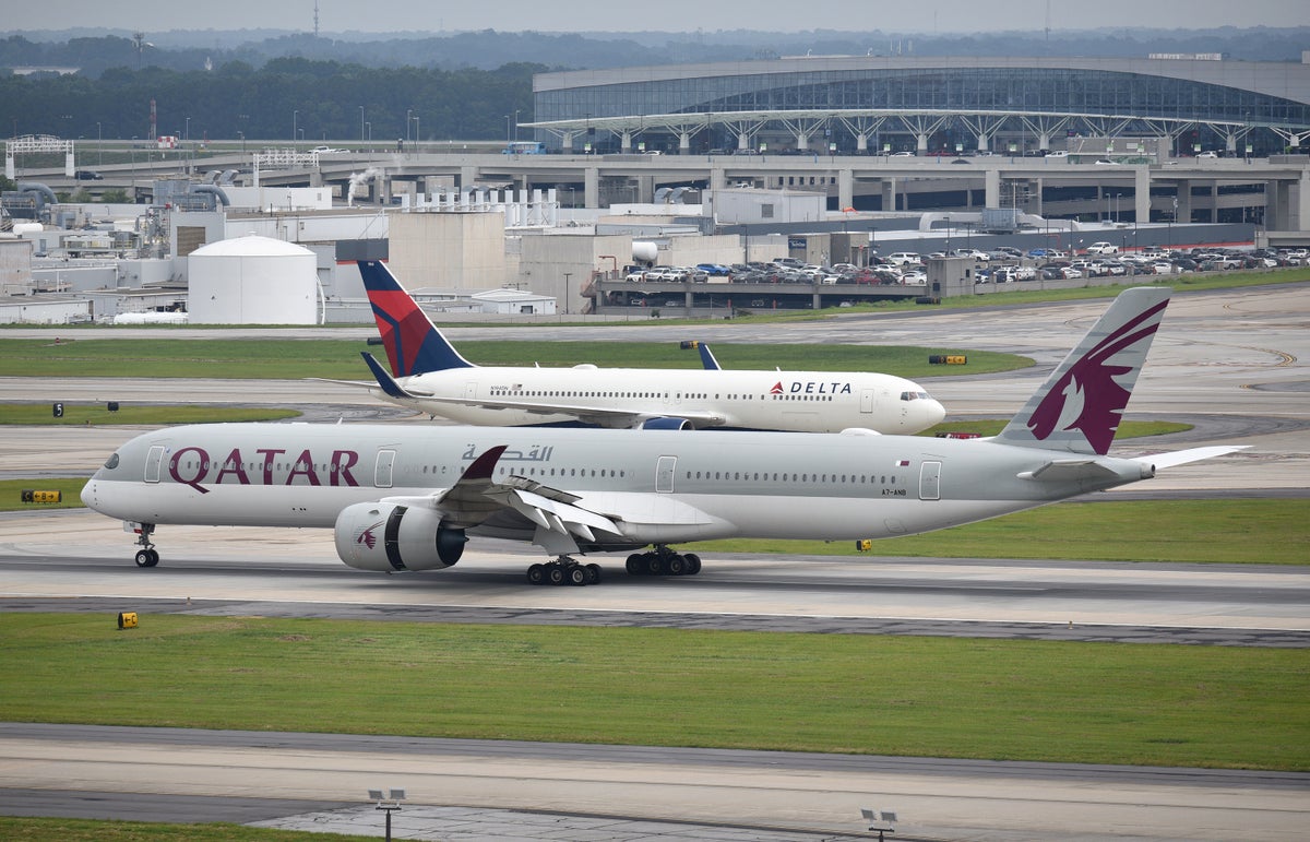 Qatar Airways A350 1000 Delta B767 ATL