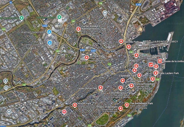 Quebec City Green Spaces