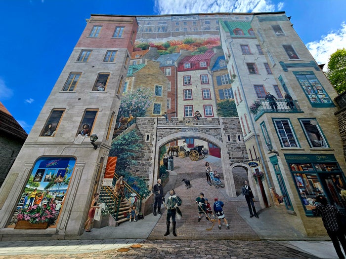 Quebec City Mural