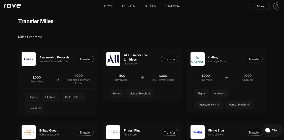 Rove Transfer Partners