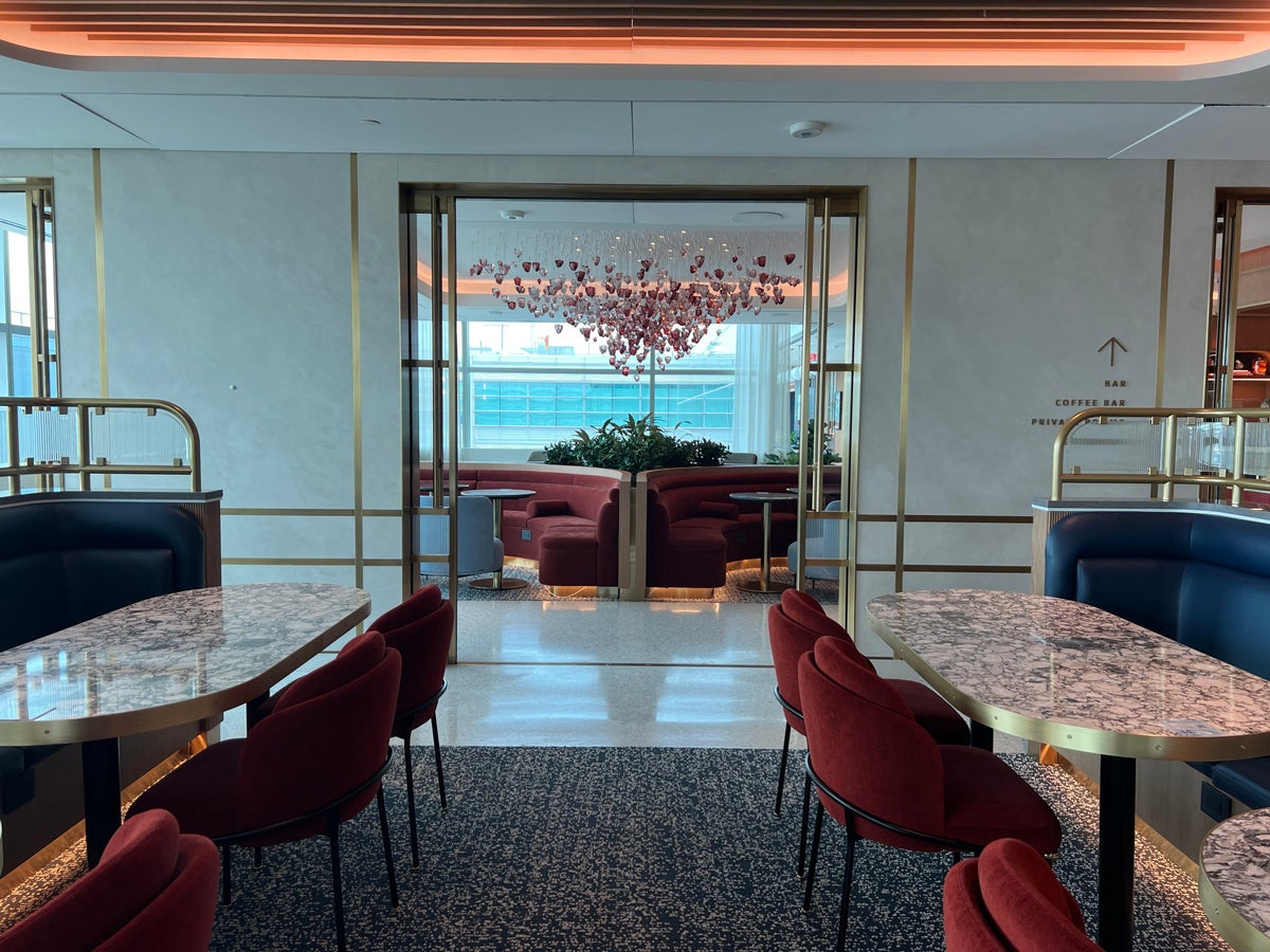 Seating Area Capital One Lounge JFK