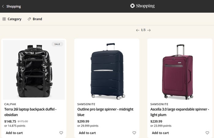 Shops at Chase Luggage Shops at Chase Luggage
