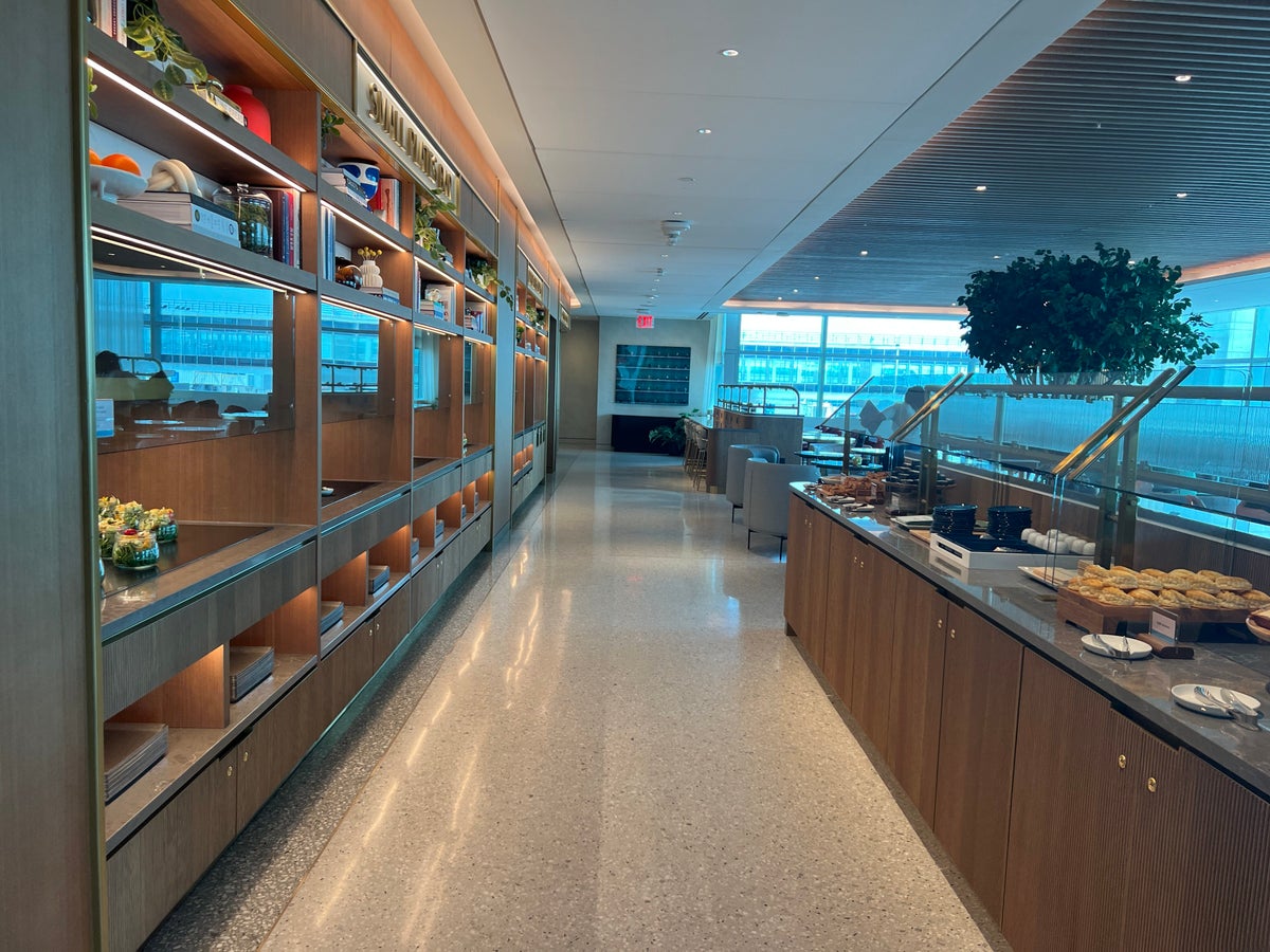 Small Plates Section Capital One lounge JFK