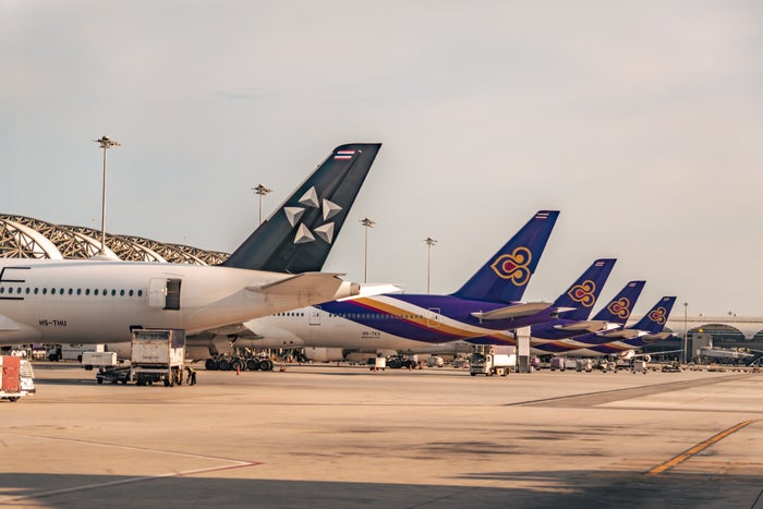 Star Alliance and Thai airways Bangkok Star Alliance and Thai airways Bangkok