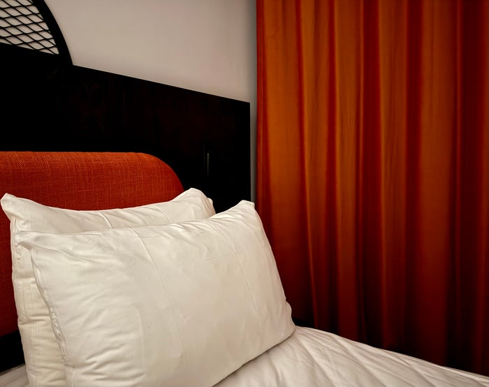 Tribe Hotel Manchester Airport bed close up Tribe Hotel Manchester Airport bed close up