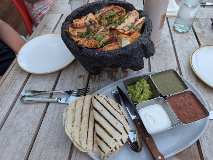 W Fort Lauderdale El Vez fajitas W Fort Lauderdale El Vez fajitas
