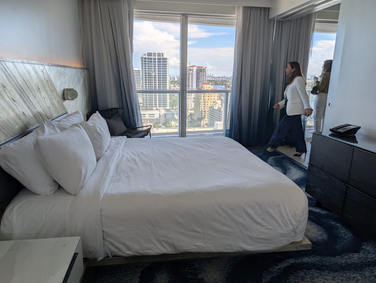 W Fort Lauderdale Residential Suite bedroom