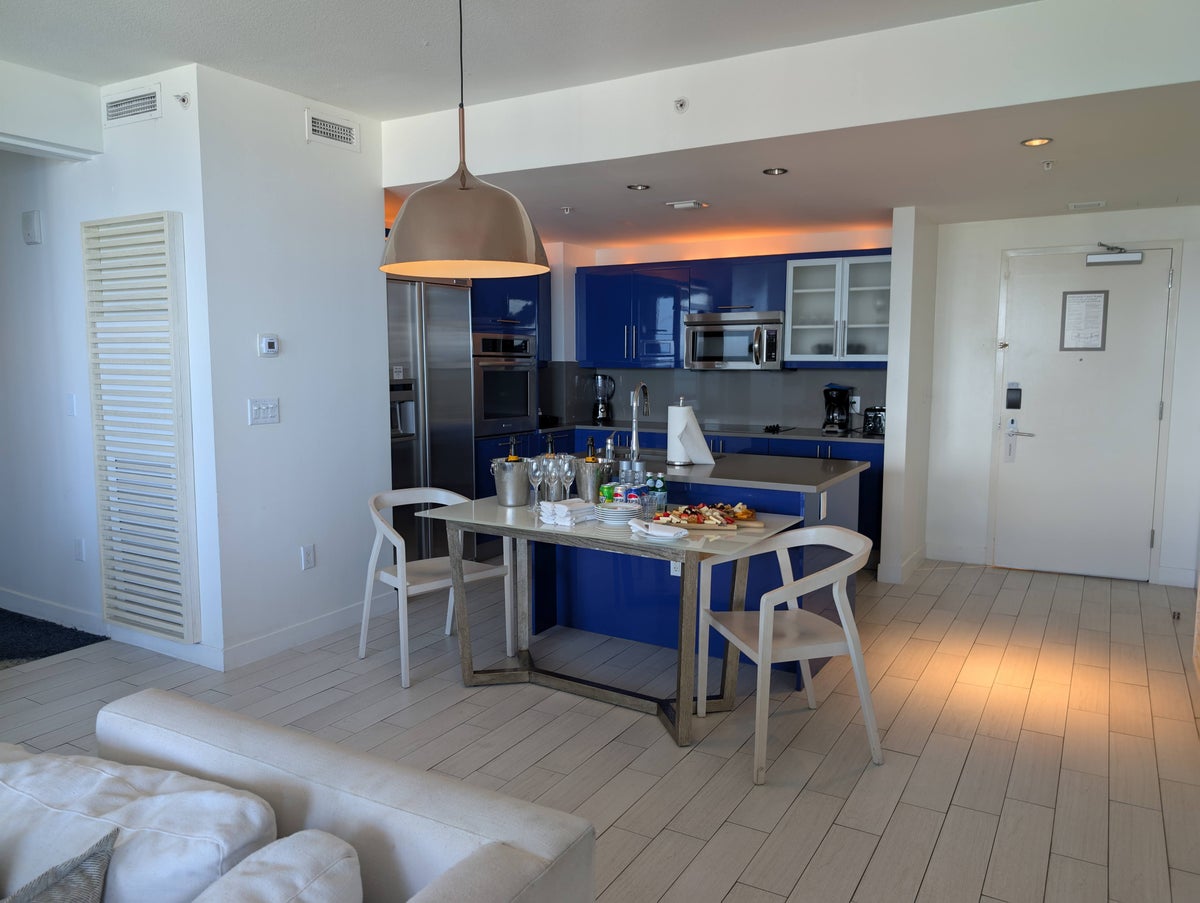 W Fort Lauderdale Residential Suite kitchen