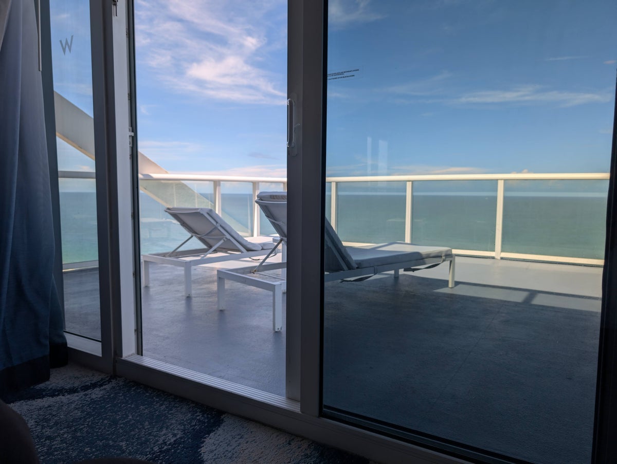 W Fort Lauderdale Supreme Suite balcony