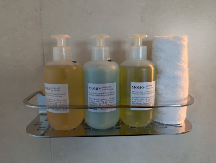 W Fort Lauderdale Supreme Suite bathroom shower toiletries W Fort Lauderdale Supreme Suite bathroom shower toiletries