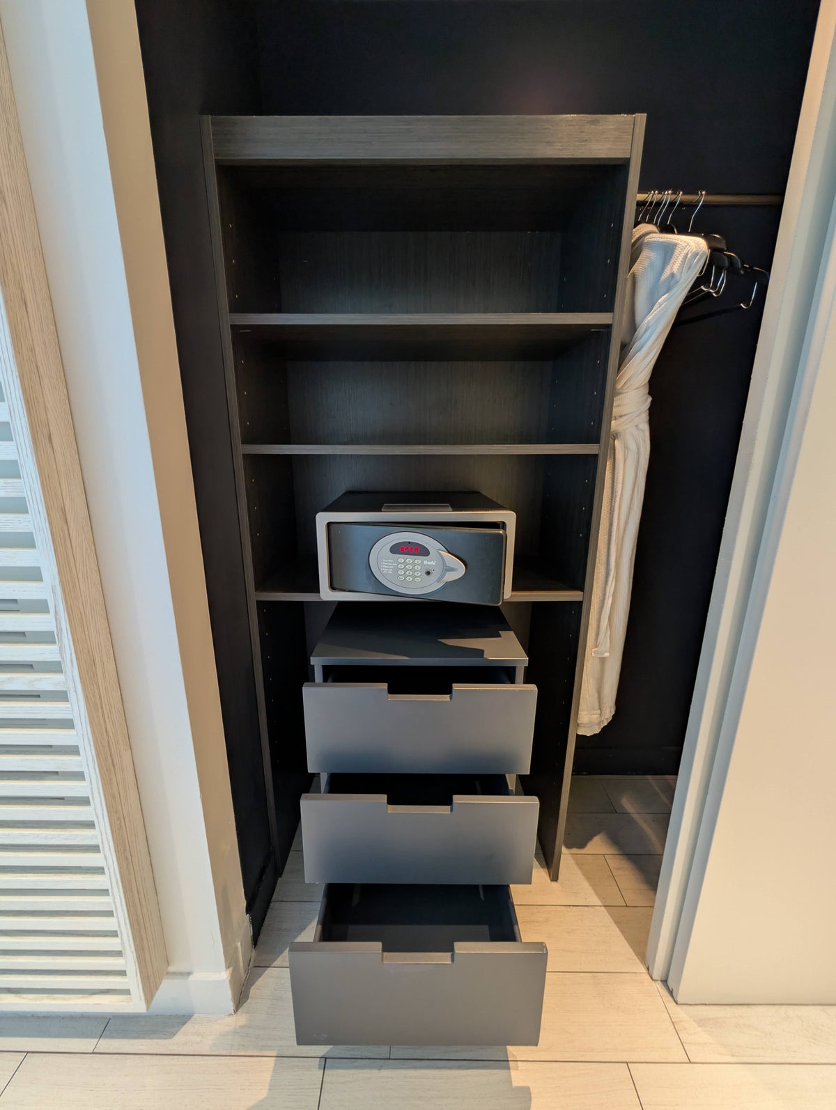 W Fort Lauderdale Supreme Suite closet drawers