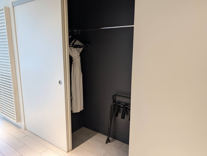 W Fort Lauderdale Supreme Suite closet W Fort Lauderdale Supreme Suite closet