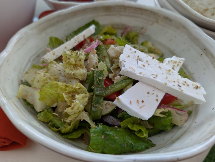 W Fort Lauderdale amenities WET East Greek salad W Fort Lauderdale amenities WET East Greek salad