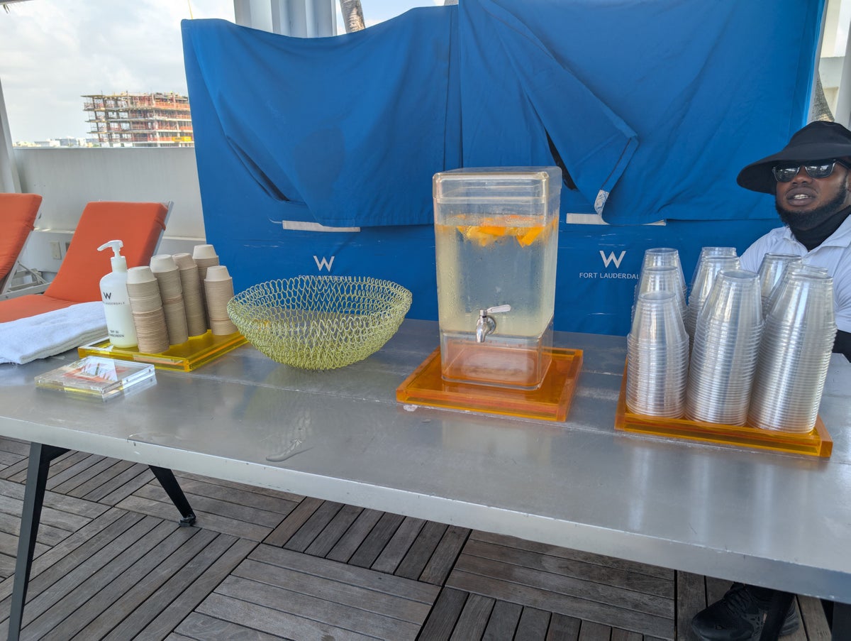 W Fort Lauderdale amenities WET West water