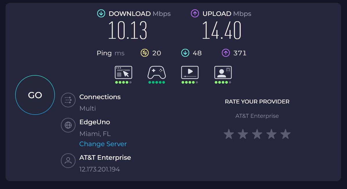 W Fort Lauderdale amenities Wi Fi speed