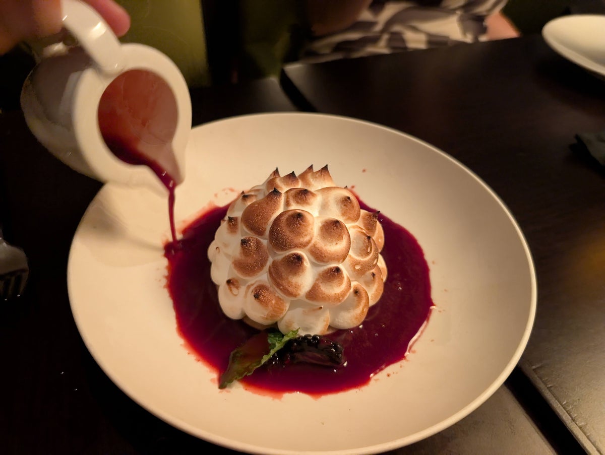 W Fort Lauderdale food and beverages Steak 954 baked Alaska