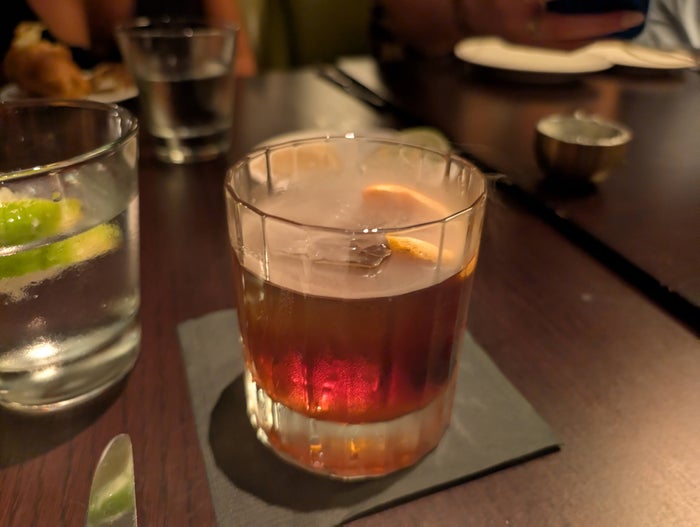 W Fort Lauderdale food and beverages Steak 954 double smoked old fashioned W Fort Lauderdale food and beverages Steak 954 double smoked old fashioned