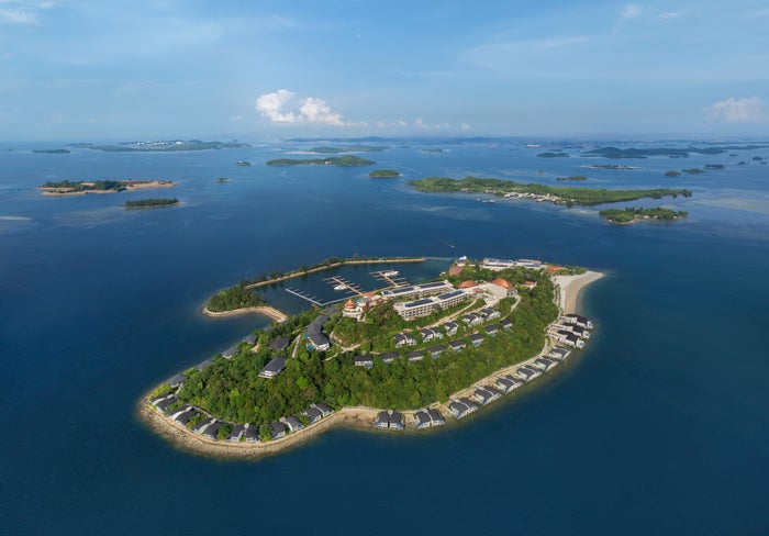 Westin Nirup Island Resort Spa Batam Westin Nirup Island Resort Spa Batam aerial view