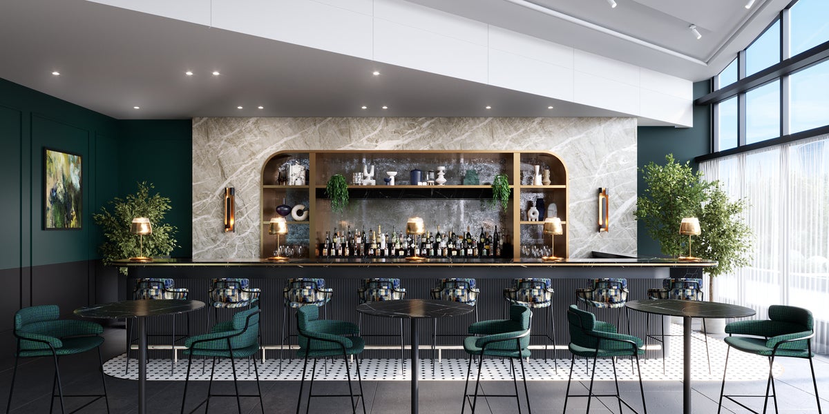 AMS Centurion Lounge rendering