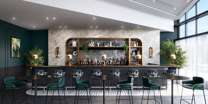 AMS Centurion Lounge rendering