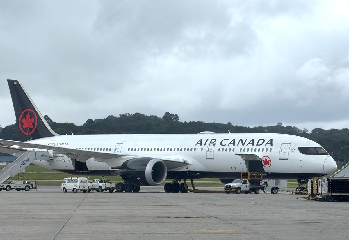 Air Canada Dreamliner at Sao Paulo Guarulhos GRU