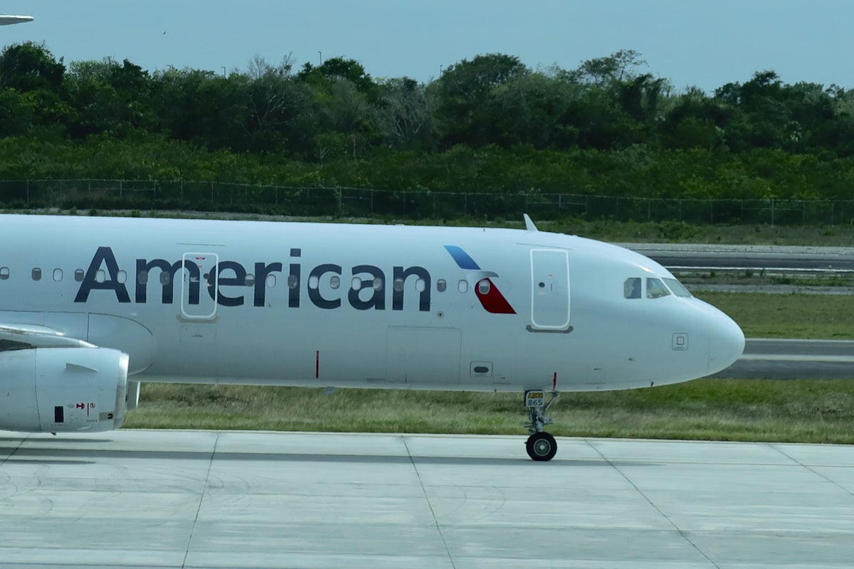 American Airlines Departing CUN