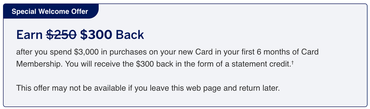Amex Blue Cash Preferred 300 offer July 7 2025