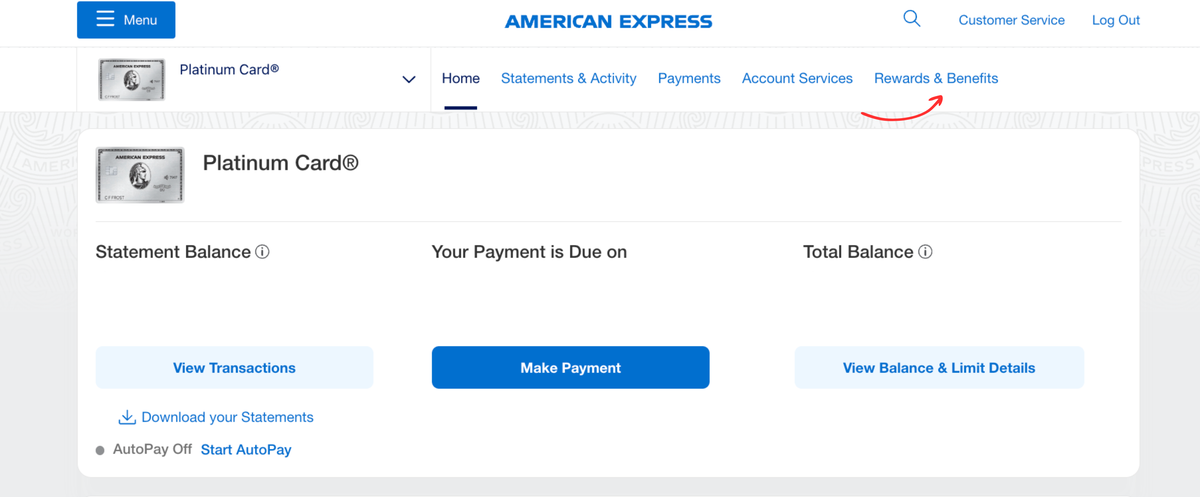 Amex Platinum Rewards Benefits