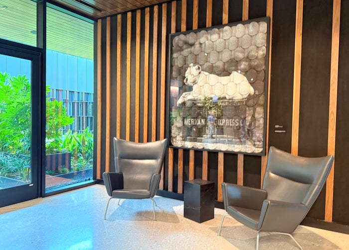 Atlanta ATL American Express Centurion Lounge entry seating Atlanta ATL American Express Centurion Lounge entry seating