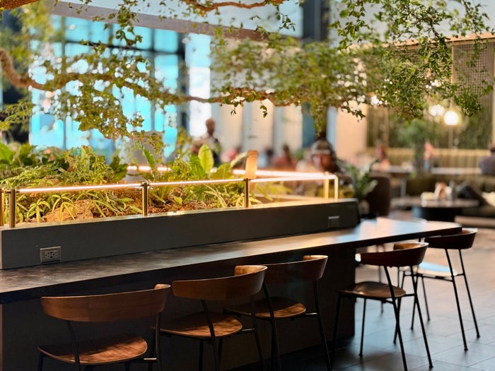 Atlanta ATL American Express Centurion Lounge more seating Atlanta ATL American Express Centurion Lounge more seating