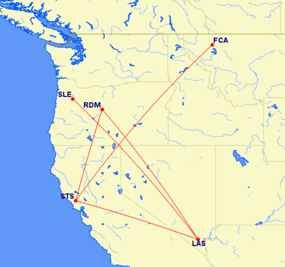 Avelo western routes non BUR