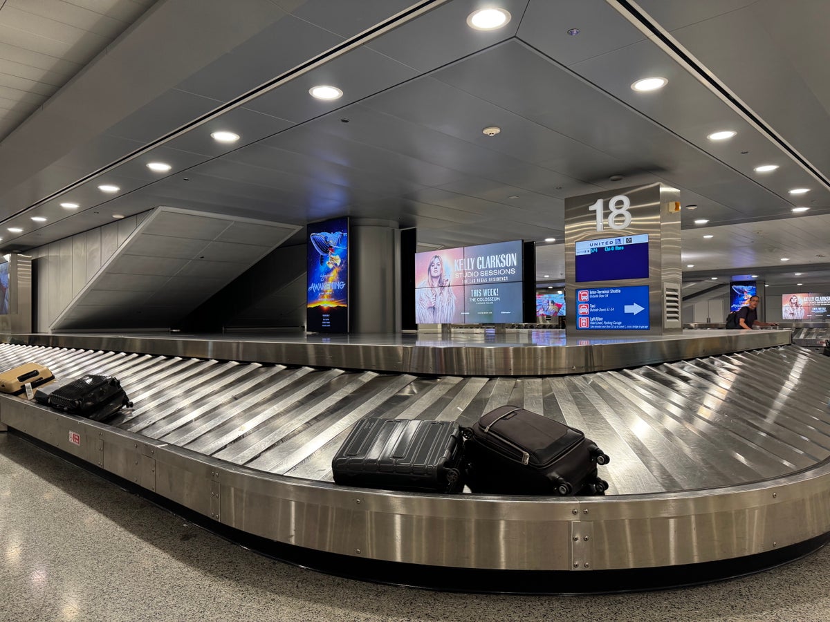 Baggage claim Las Vegas airport