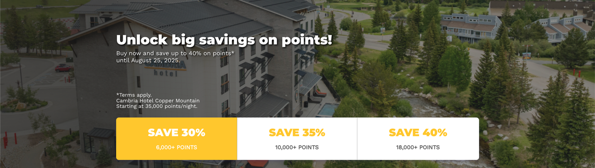 Buy Choice points discount July 2025