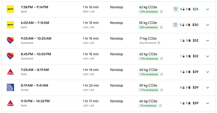 Cheap flights SoCal LAS Cheap flights SoCal LAS