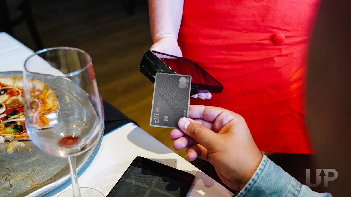 Citi Strata Premier Card paying at restaurant Upgraded Points LLC