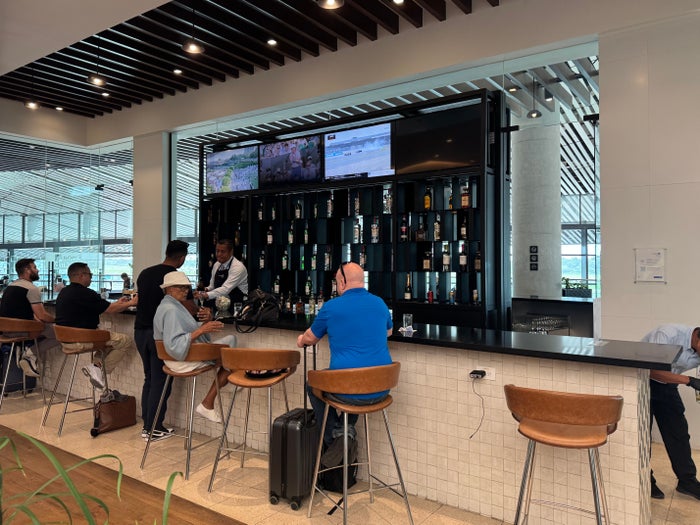 Copa Club PTY Terminal 2 bar closeup Copa Club PTY Terminal 2 bar closeup