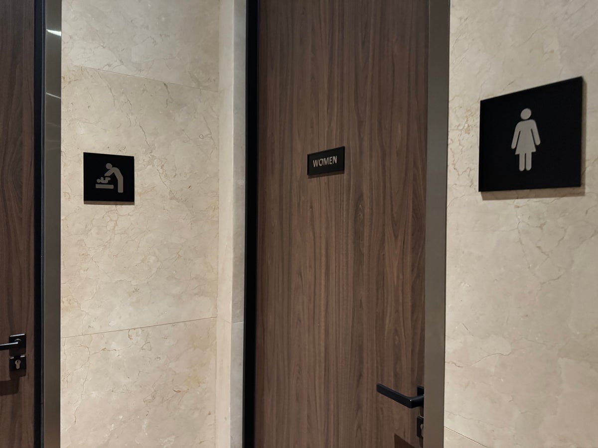 Copa Club PTY Terminal 2 restroom entrance