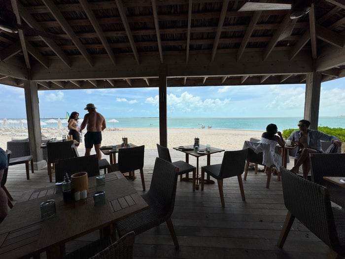 Dining Beachfront Sailrock South Caicos Dining Beachfront Sailrock South Caicos