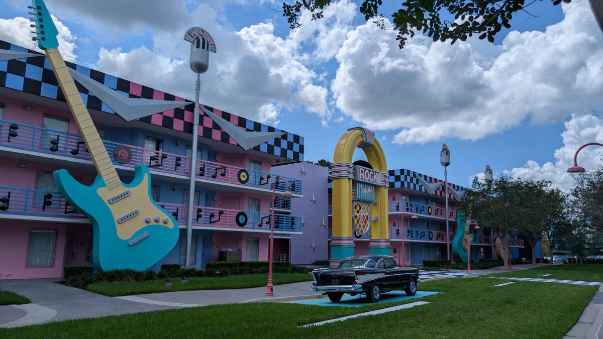Disney's All Star Music Resort Rock Inn building