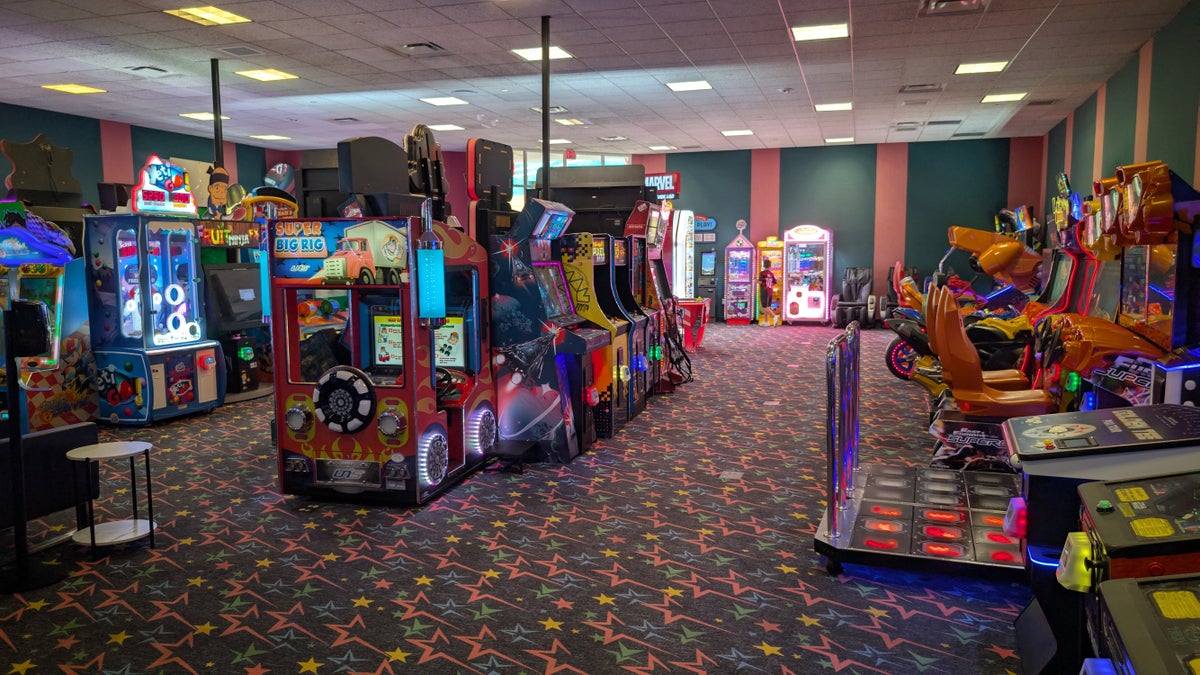 Disney's All Star Music Resort amenities Note'able Games arcade interior