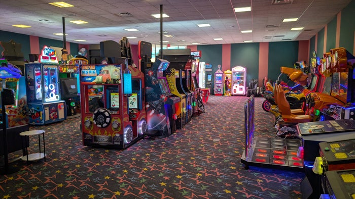 Disney's All Star Music Resort amenities Note'able Games arcade interior