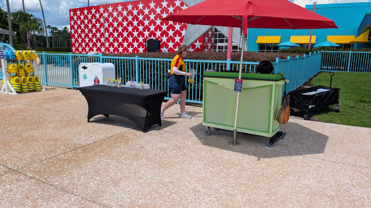 Disney's All Star Music Resort amenities resort activities at the pool